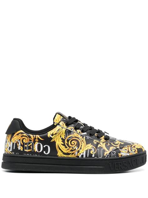 Versace Jeans Couture Baskets à Motif Baroque 